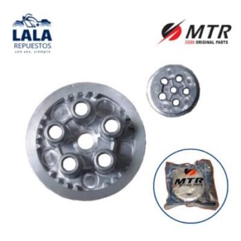 CENTROS + PLATOS DE EMBRAGUE (SET) - SUZUKI GN125,EN125