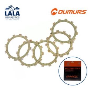 DISCOS DE EMBRAGUE (JGO. COMPLETO) - SUZUKI GN250