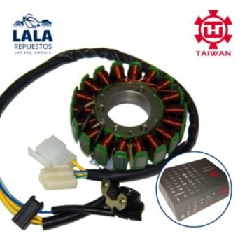 ESTATORES - SUZUKI EN125, GN125 (18 BOBINAS)