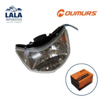 FAROS DELANTEROS (OPTICAS) - HONDA BIZ 125 / GILERA SMASH REVOLUTION 125