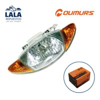 FAROS DELANTEROS (OPTICAS) - GILERA SMASH, BLITZ / H.BIZ / M.BIT 110 / CERRO 110 C/GIROS