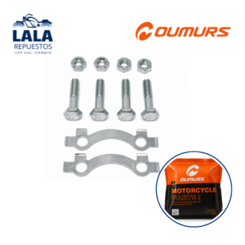 KITS TORNILLOS DE CORONA - SUZUKI GN125, EN125, GIXXER 150 x 5 UNID.