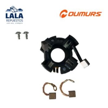 PORTACARBONES COMPLETOS - SUZUKI AN125 (INCLUYE 4 CARBONES)