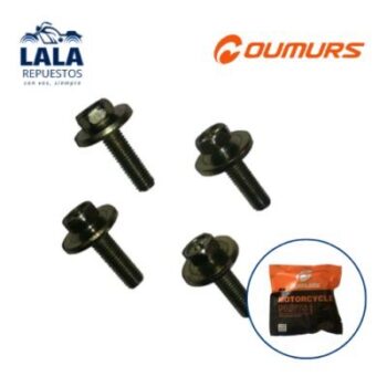 TORNILLOS DE EMBRAGUE (JGO.) - YAMAHA FZ 16