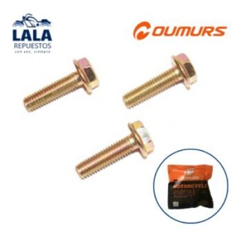 TORNILLOS DE EMBRAGUE (JGO.) - HONDA BIZ 125