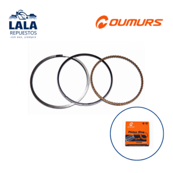 AROS DE PISTON - HONDA NEW WAVE 110/S - 50 mm. + 1