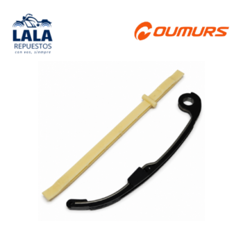 GUIAS Y TENSORES CADENA DE DISTRIBUCION (SET) - HONDA CG150 TITAN, XR150